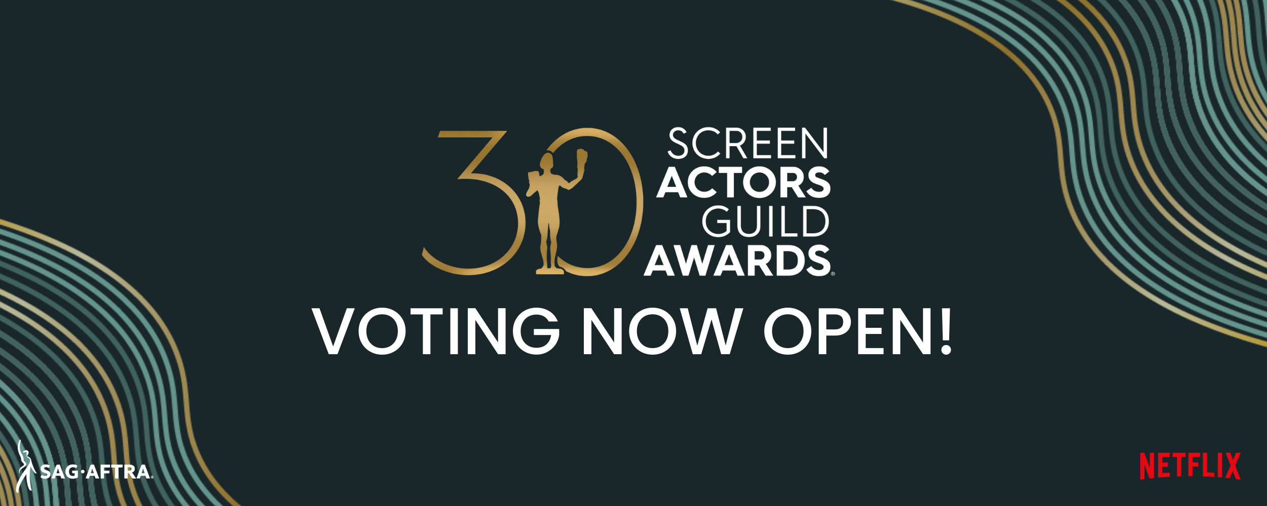 30th Screen Actors Guild Awards: Voting Now Open