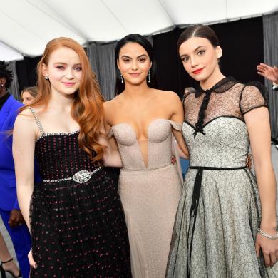 (L-R) Sadie Sink, Camila Mendes, and Lili Reinhart