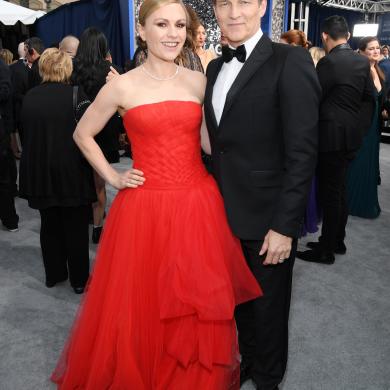 (L-R) Anna Paquin and Stephen Moyer