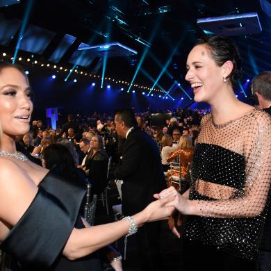 (L-R) Jennifer Lopez and Phoebe Waller-Bridge