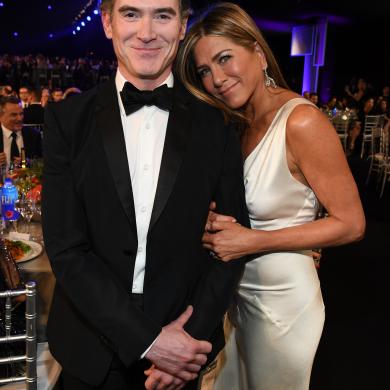 (L-R) Billy Crudup and Jennifer Aniston