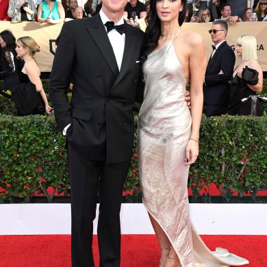 Matthew Modine (L) and Ruby Modine